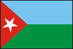 Djiboutis flag 3