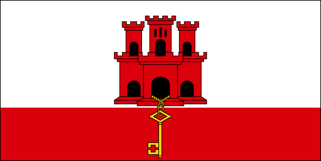 Bandera de Gibraltara-1