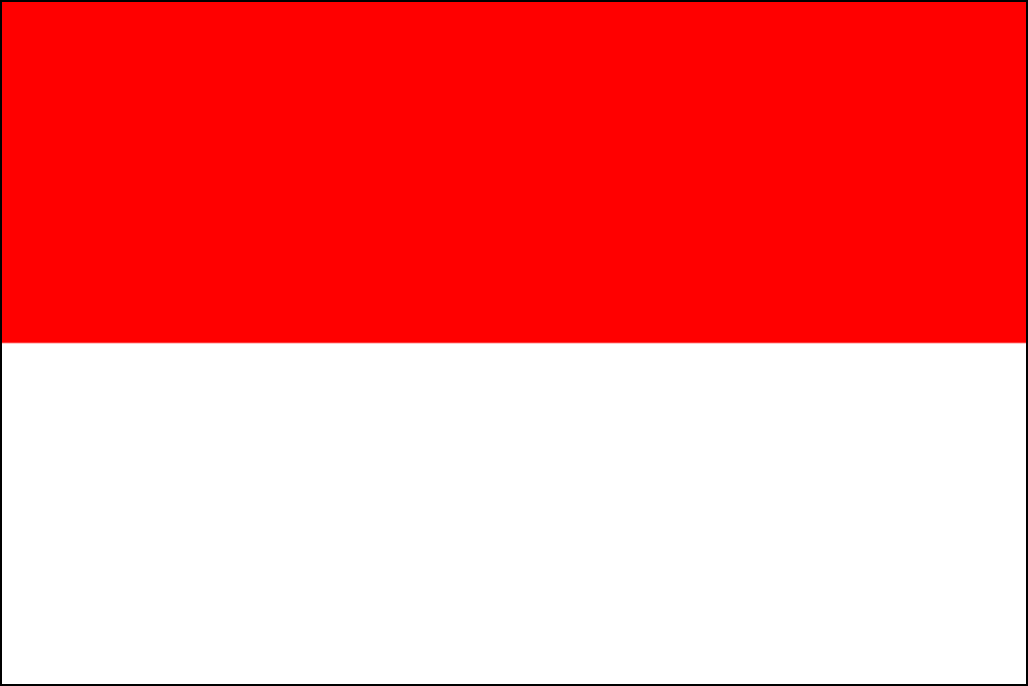 Indonesiens flag-1