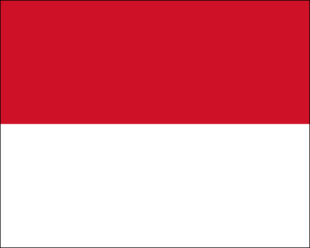 Indonesiens flag-4
