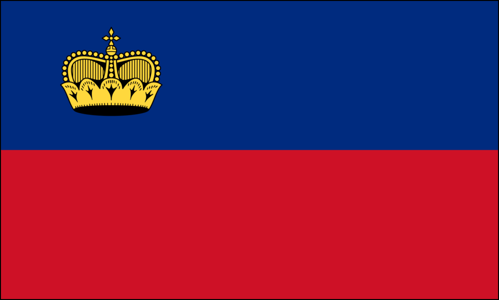 Bandera de Liechtenstein-1