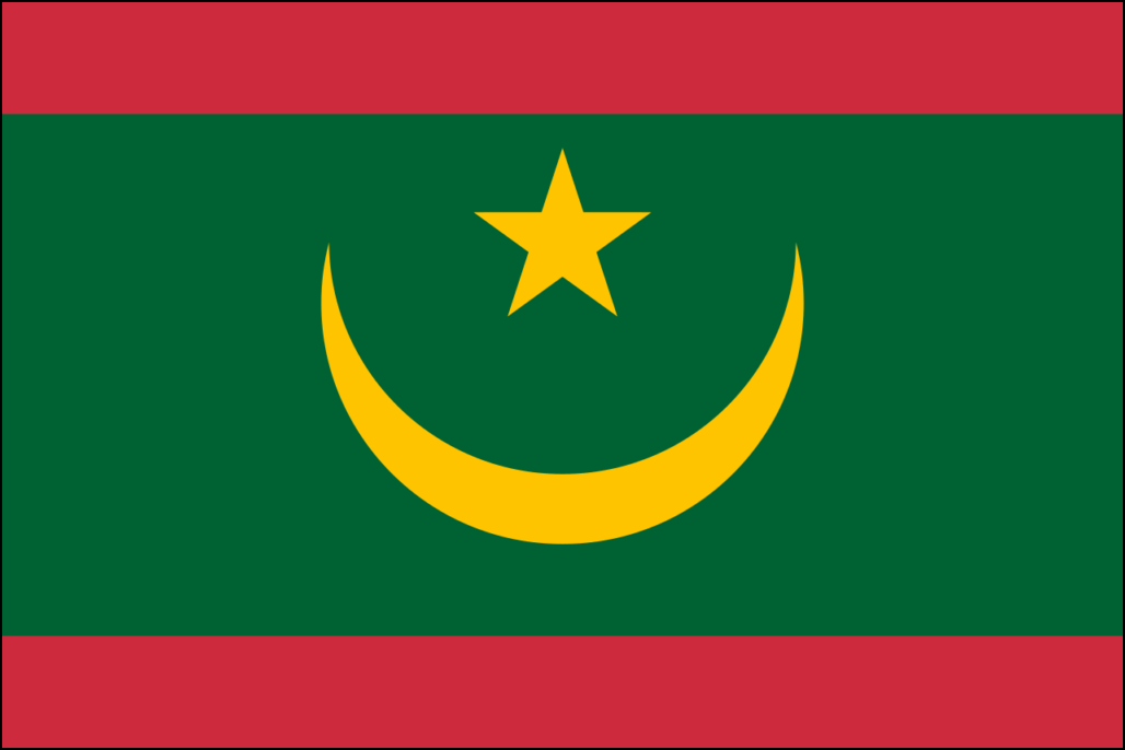 Vlag van Mauritanië-1