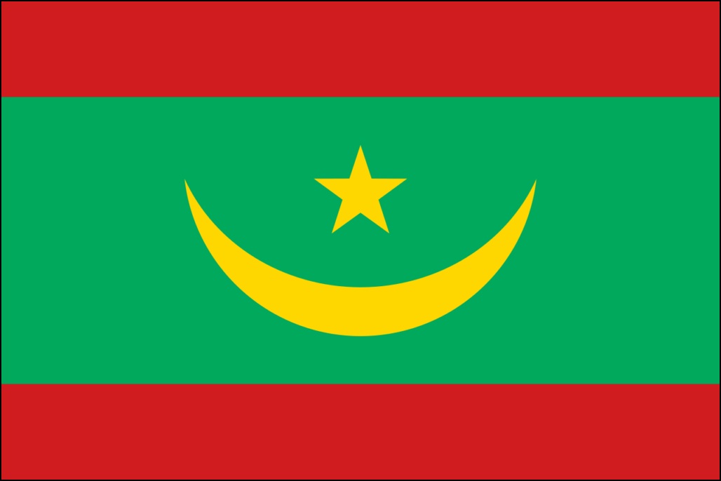 Mauretaniens flag-4