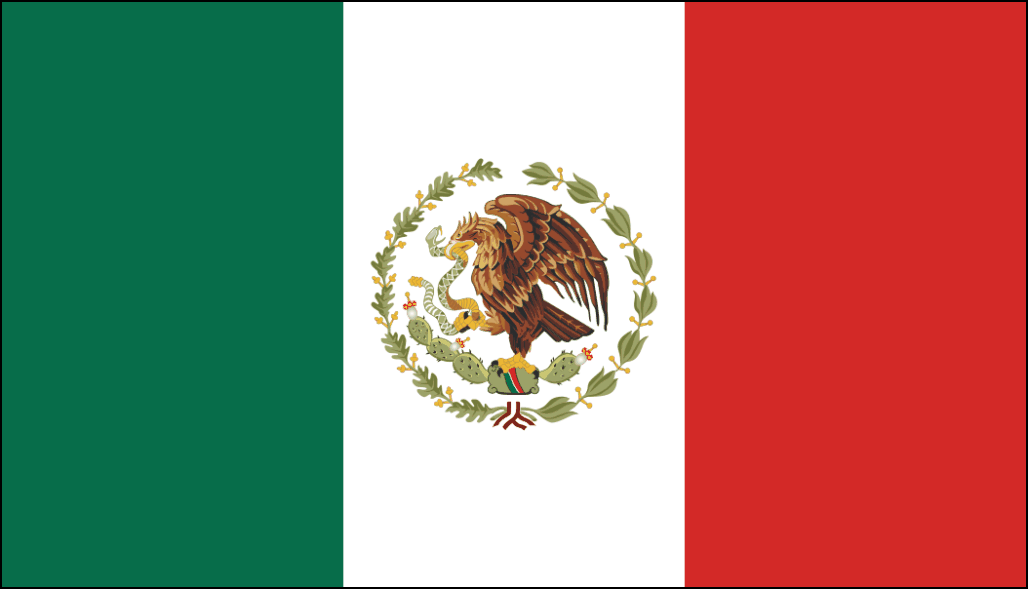 メキシコの旗-11
