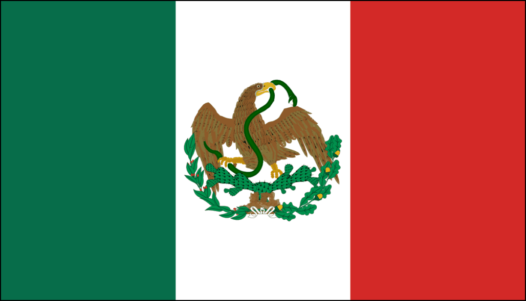 メキシコの旗-6