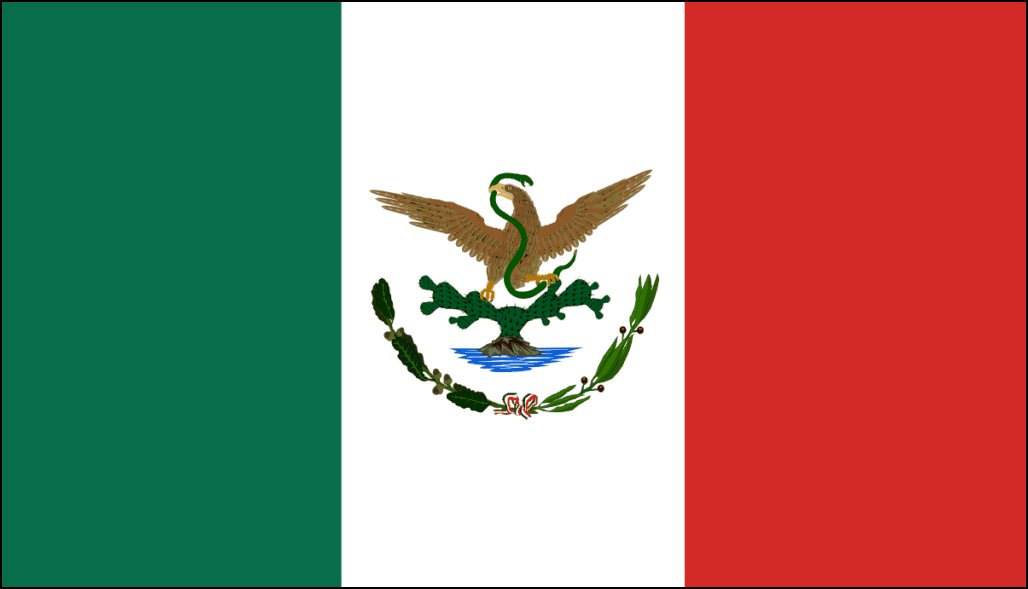 Vlag van Mexiko-9