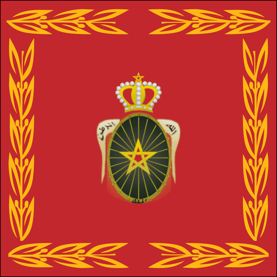 Flagge von Marokko-10
