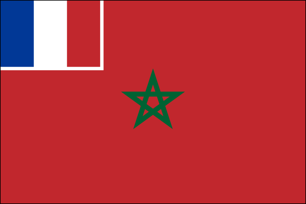 Flagge von Marokko-12