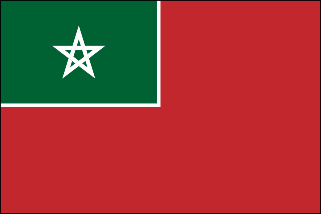 Flagge von Marokko-13