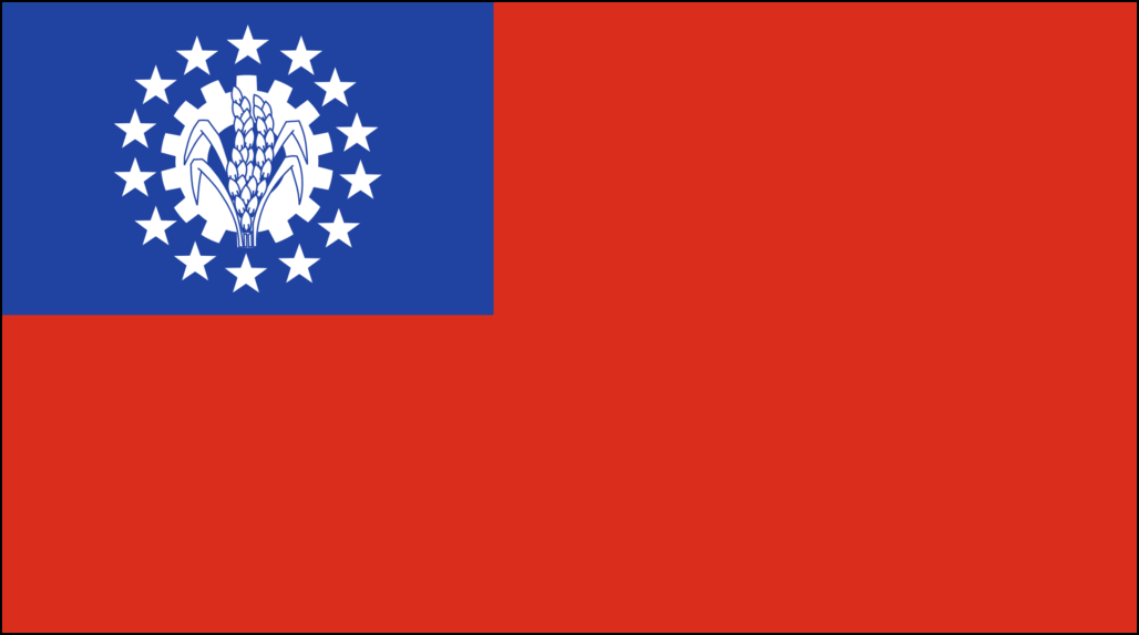 Bandera de Myanmar-11