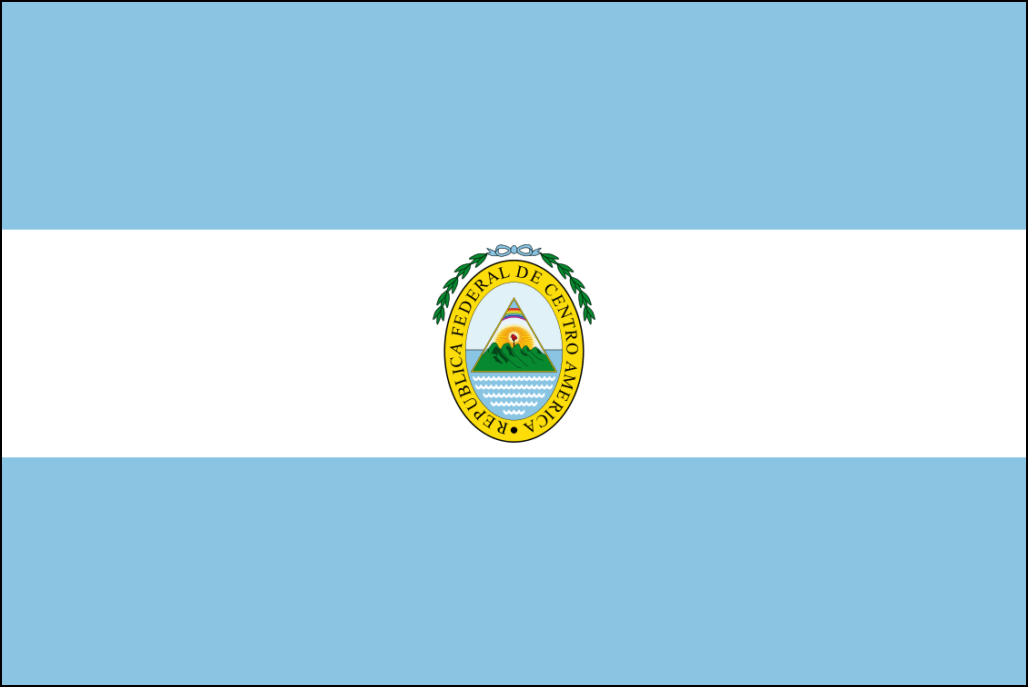 Nicaragua-3-Flagge