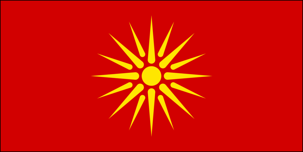 Vlag van Noord-Macedonië-6