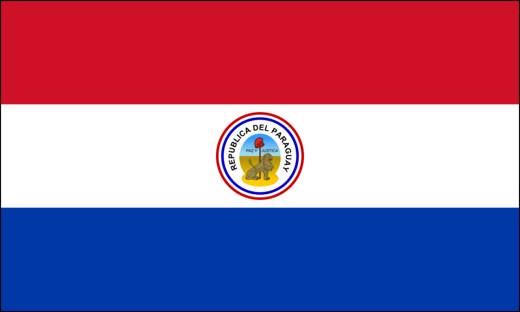Drapeau Paraguay-12