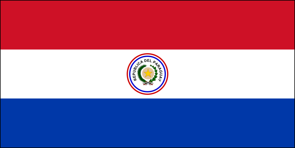 Paraguay-9 Flagge