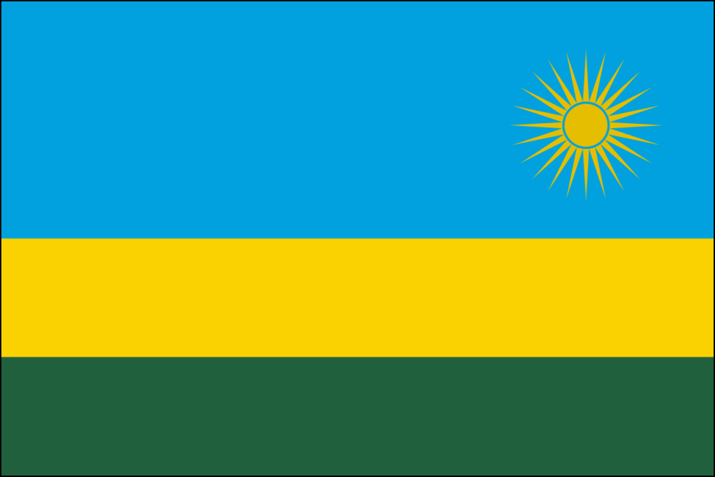 Vlag van Rwanda-1
