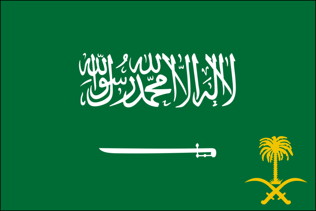 Saudi-Arabiens flag-16