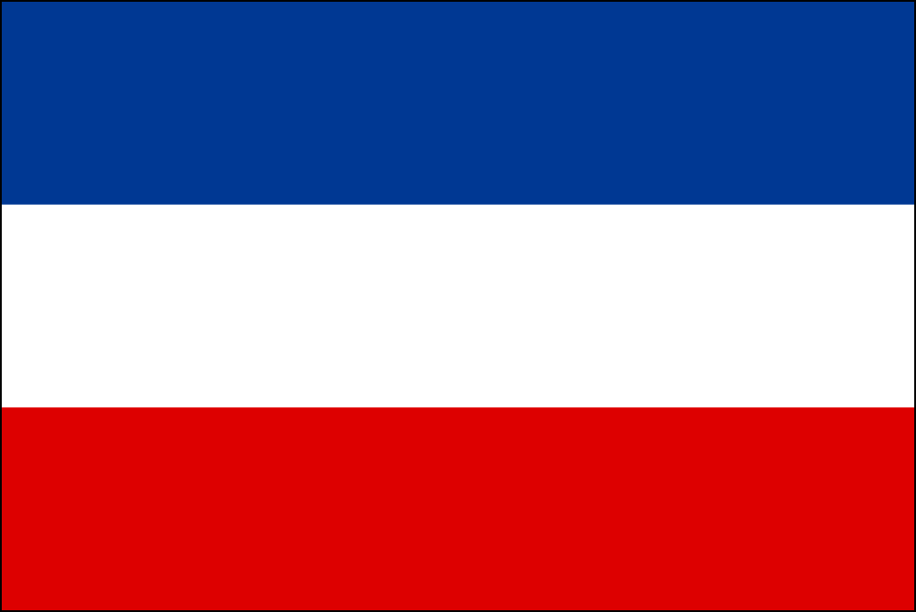 Flagge von Serbien-14