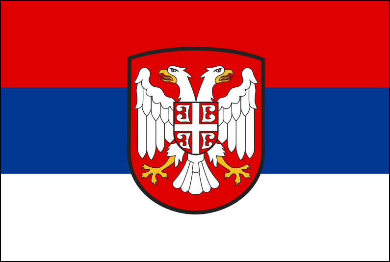 Flagge von Serbien-15