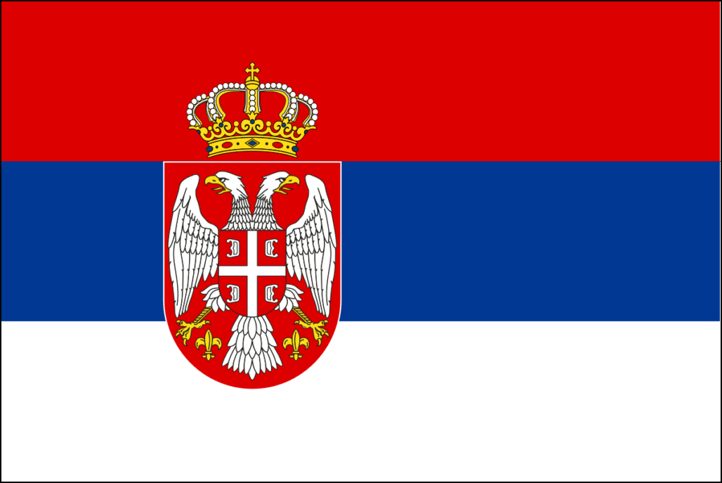 Bandera de Serbia-18