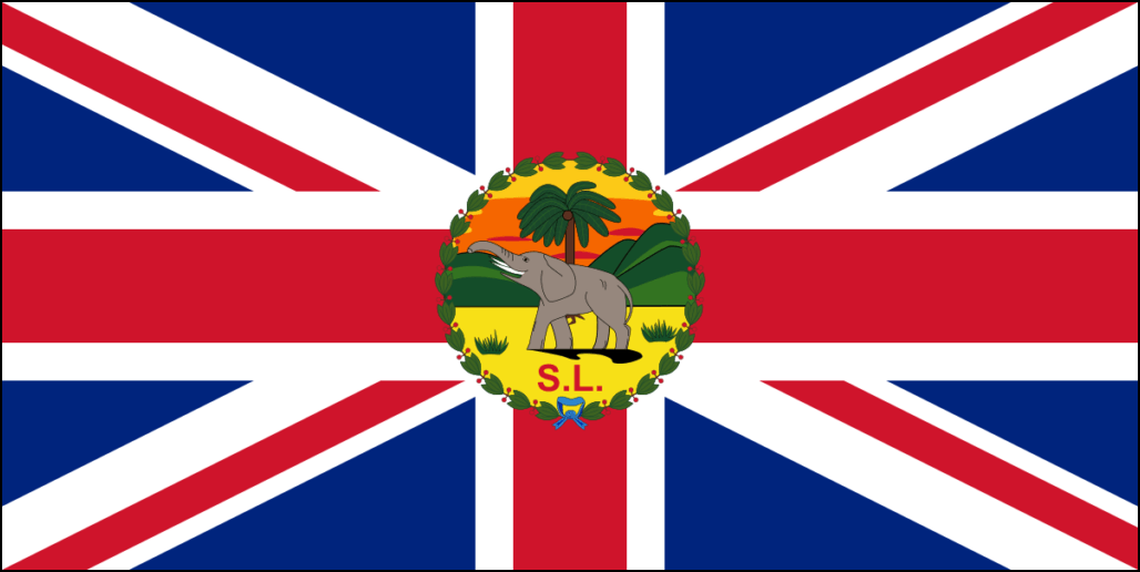 Vlag van Sierra Leone-3