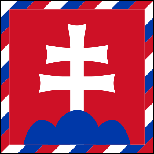 Flagge der Slowakei-9