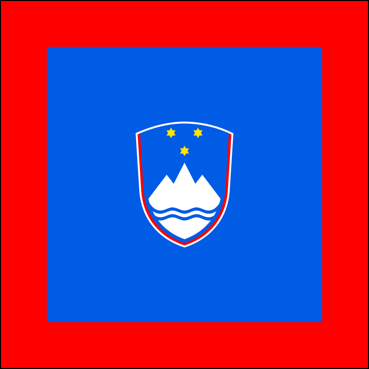 Flagge von Slowenien-14