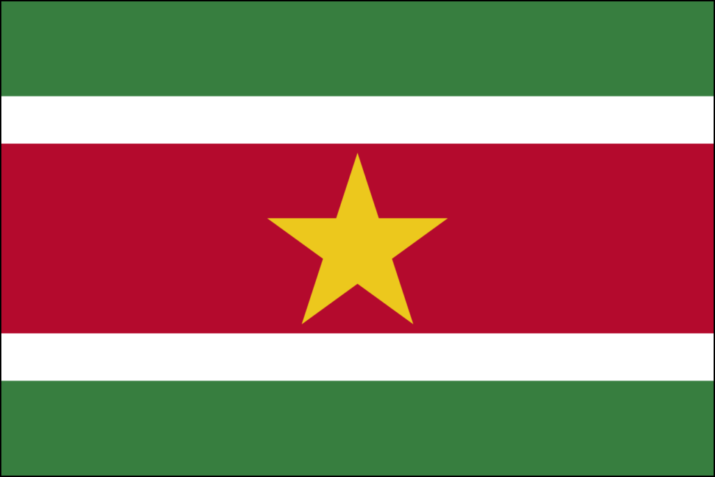Bandera de Surinam-1