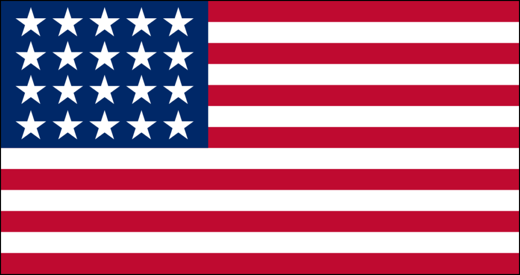 Flagge USA-12