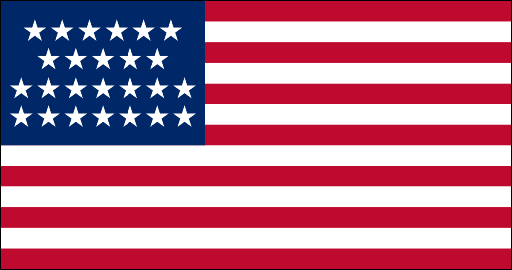 Flagge von USA-16