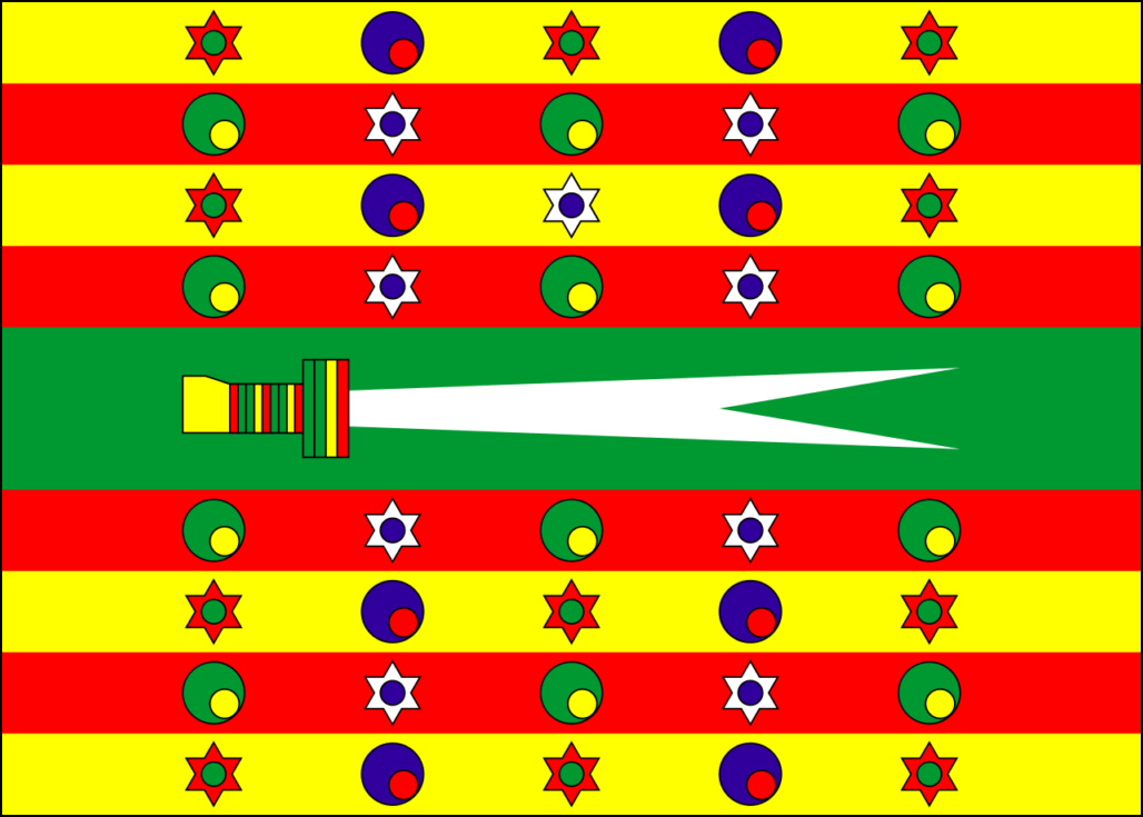 Flagge von Tunisa-3