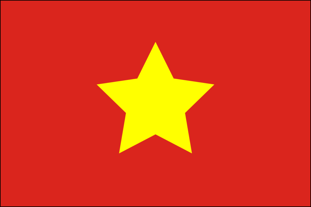 Bandera de Vietnam-6