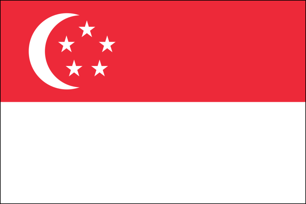 Vlag van Singapore-1