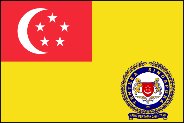 Singapore-13 flag