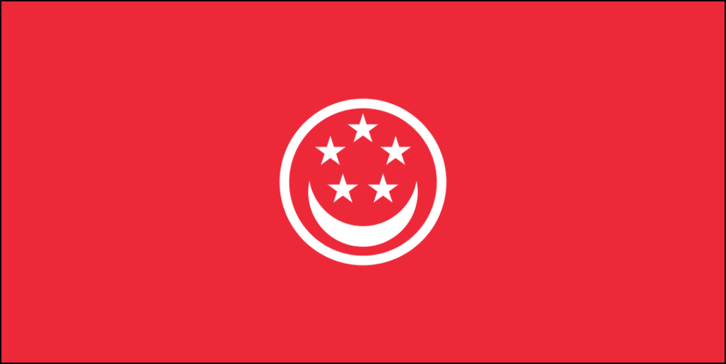 Bandera de Singapur-9