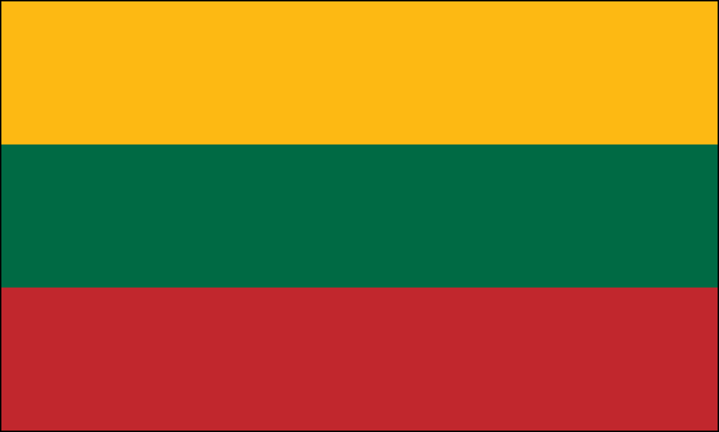 Bandera de Lituania-1