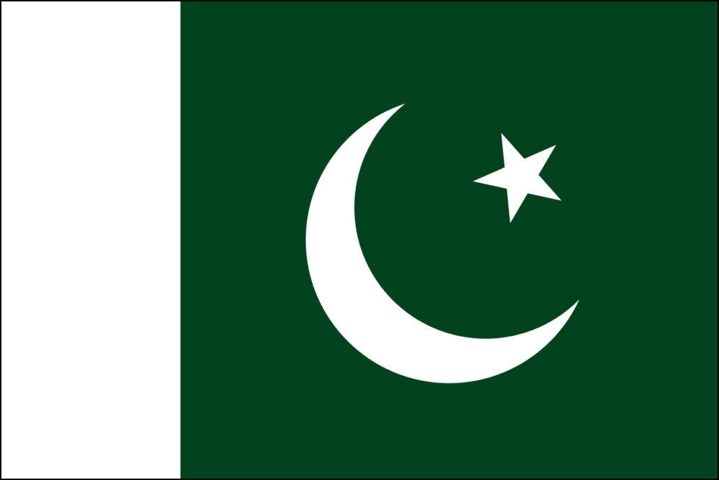 Bandera de Pakistán-1