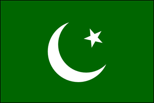 Bandera de Pakistán-3