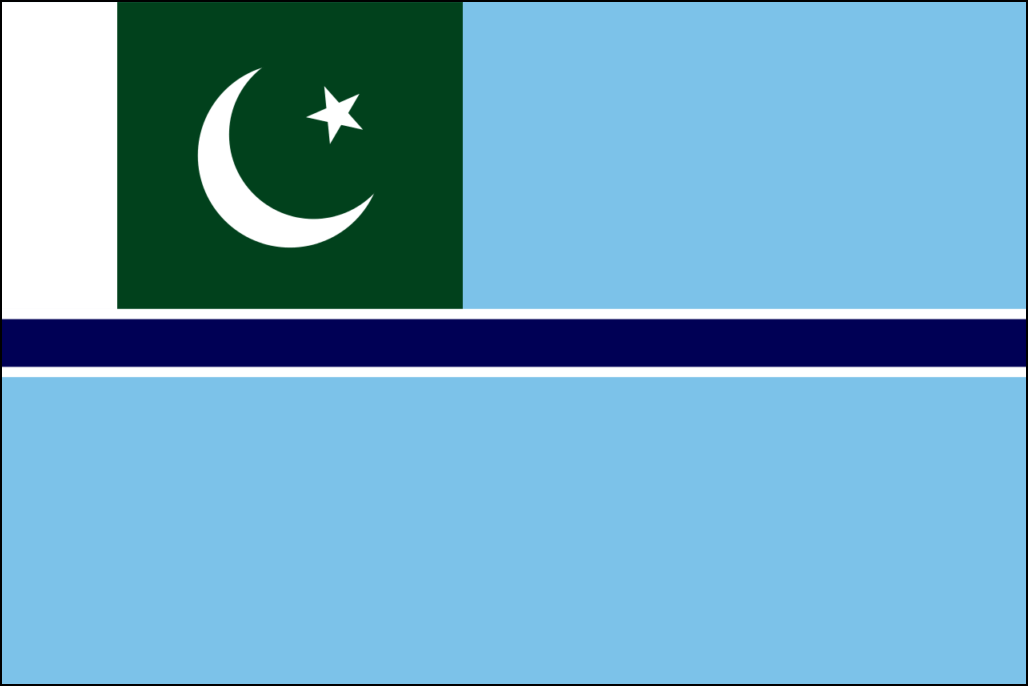 Flagge von Pakistan-9