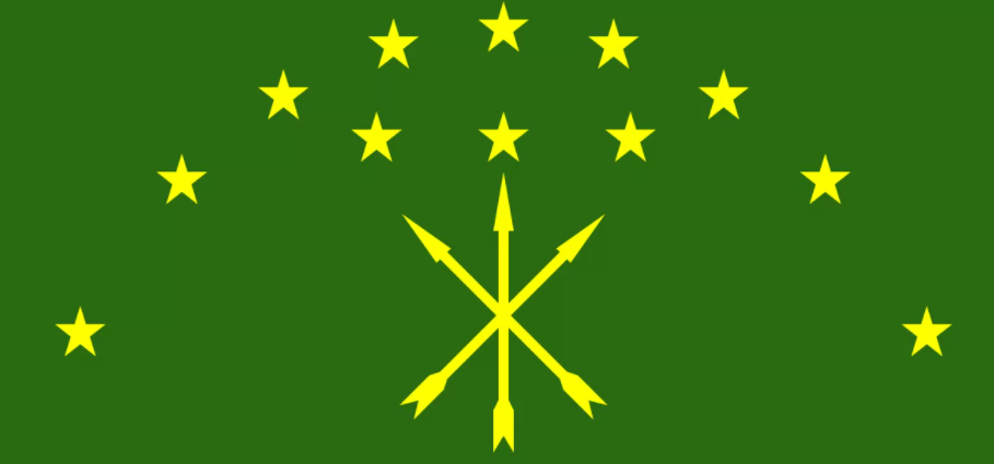 Adygha flag