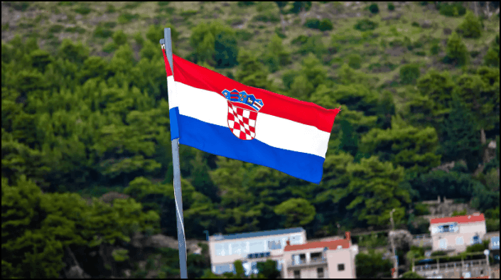 Bandera de croacia