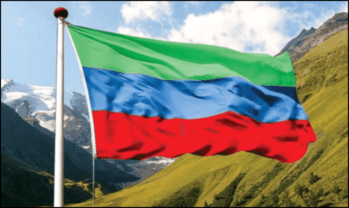 Flagge von Dagestan
