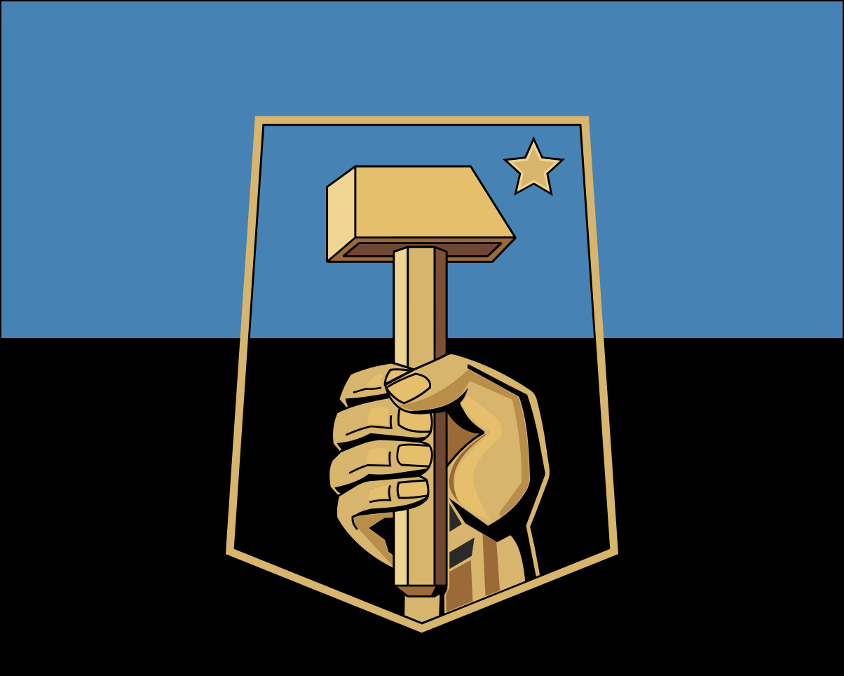 Vlag van Donetsk