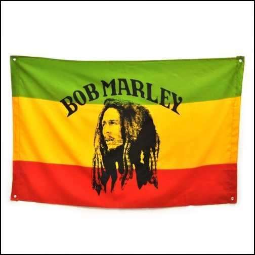 Fotografie vlajka Jamajky