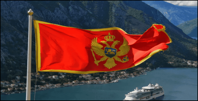 Bandera de montenegro