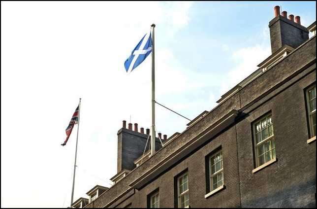 schottische Flagge