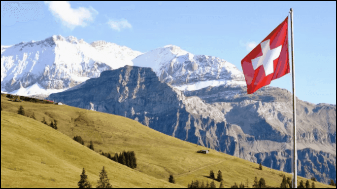 schweiziske flag