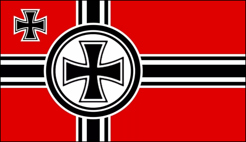 第三帝国の写真の旗