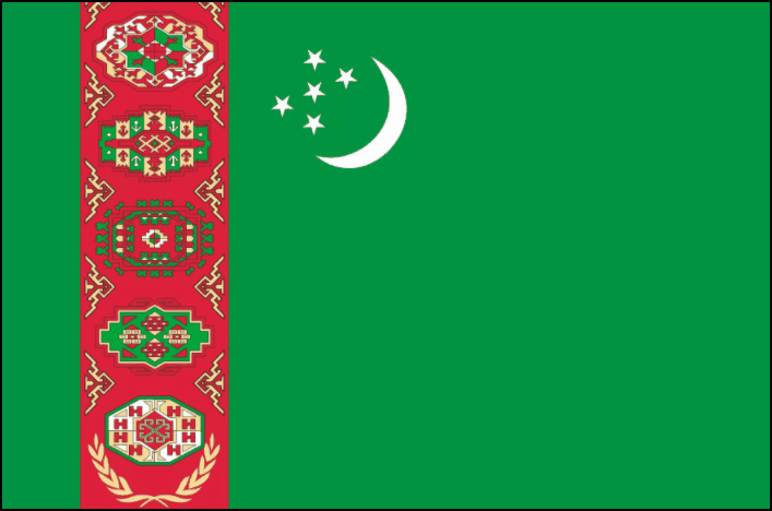 Türkmənistan-ın bayrağı
