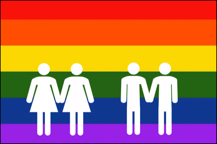 Bandera de homófobos como se ve