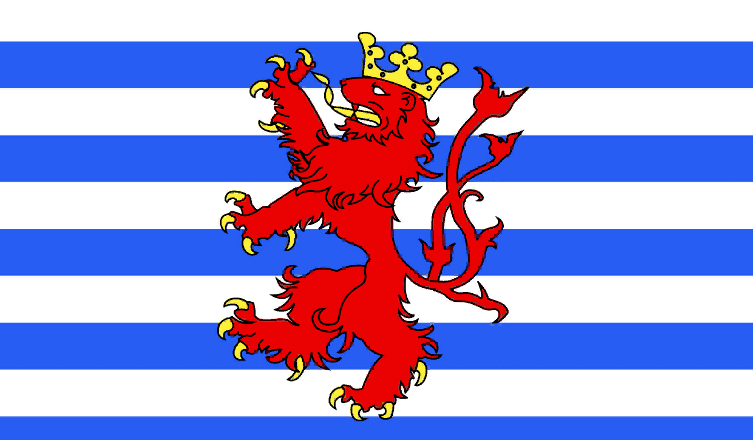 State flag of Luxembourg